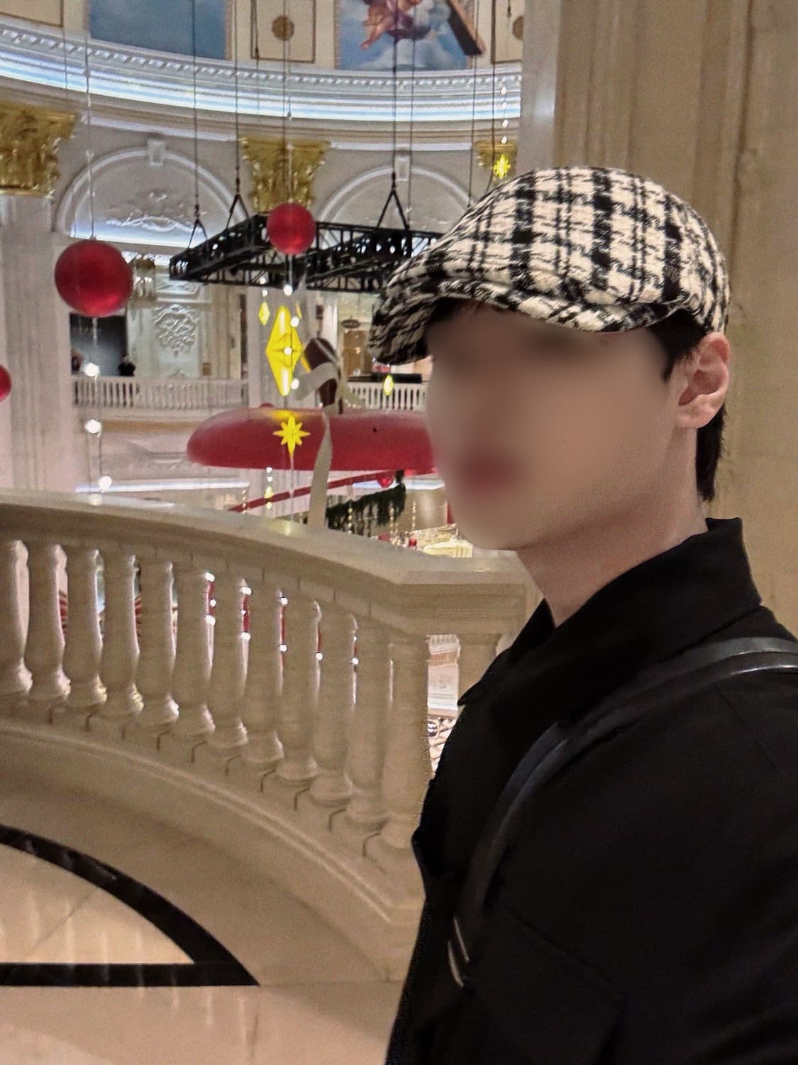 체크 뉴스보이캡 상품이미지4