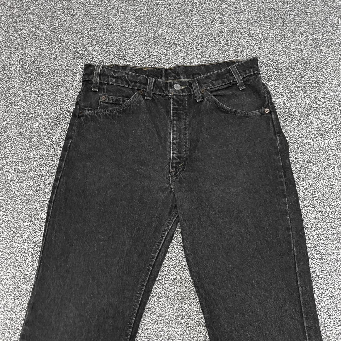 90s 빈티지 리바이스 517 블랙 허리40cm 상품이미지3