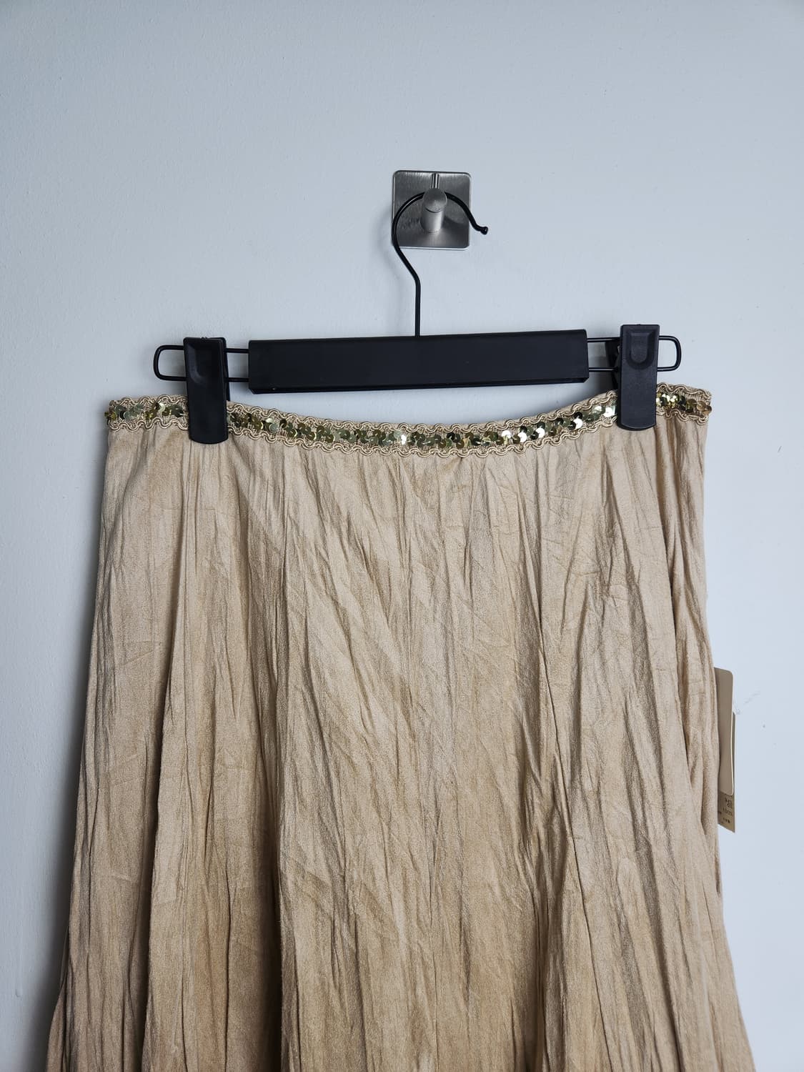 스웨이드 주름 스커트 상품이미지9