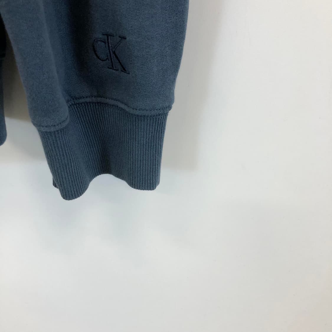 ck 캘빈클라인 베이직 후드집업 L 오버 상품이미지3
