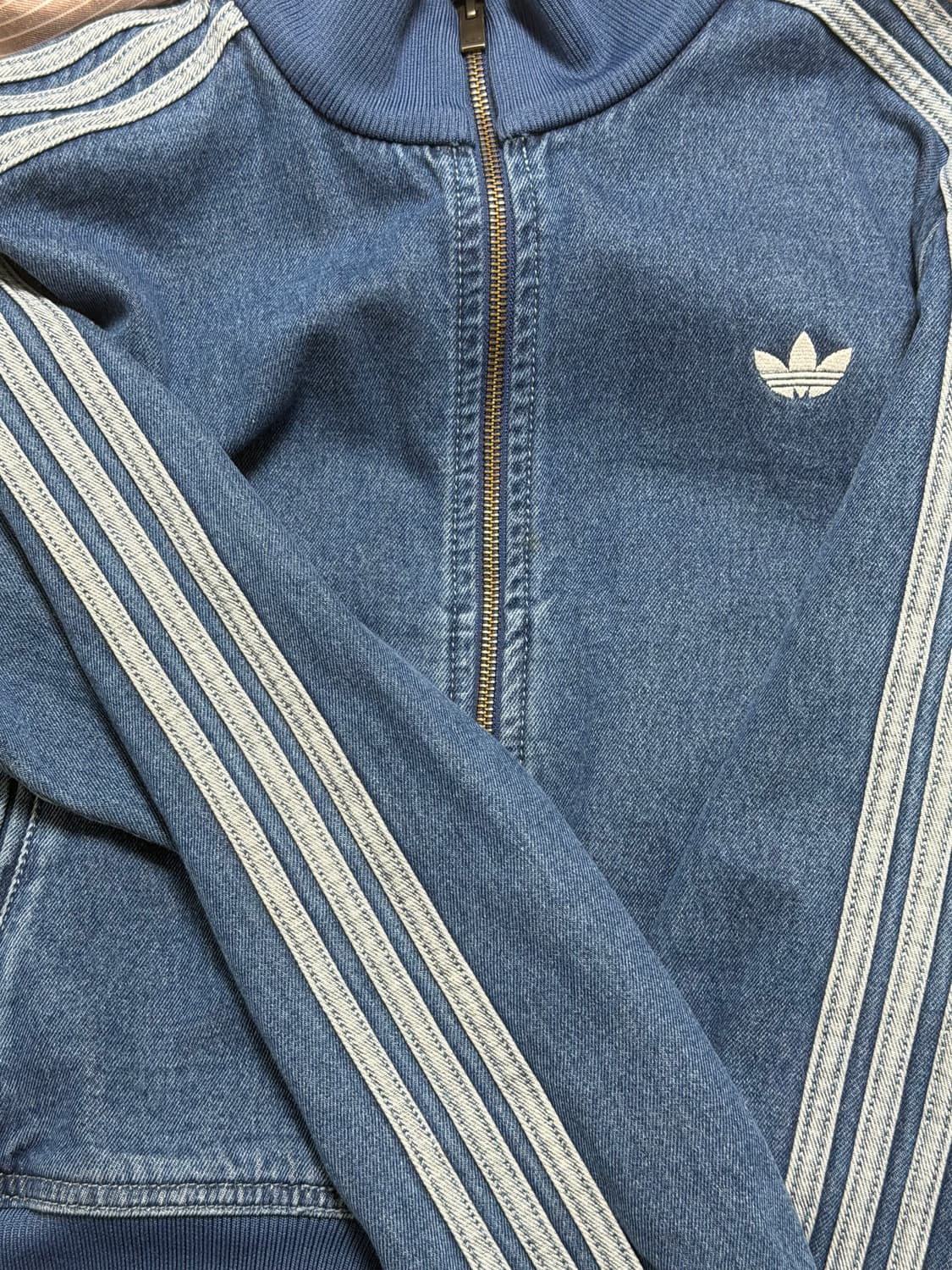 아디다스 데님 져지 상품이미지1