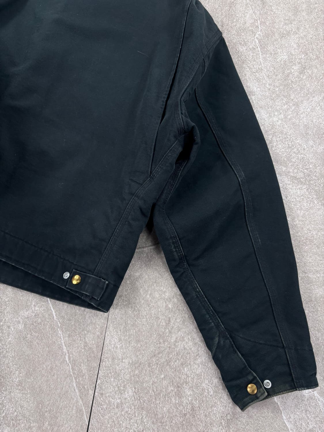 Carhartt j01 Black Regular Detroit Jacke 상품이미지10