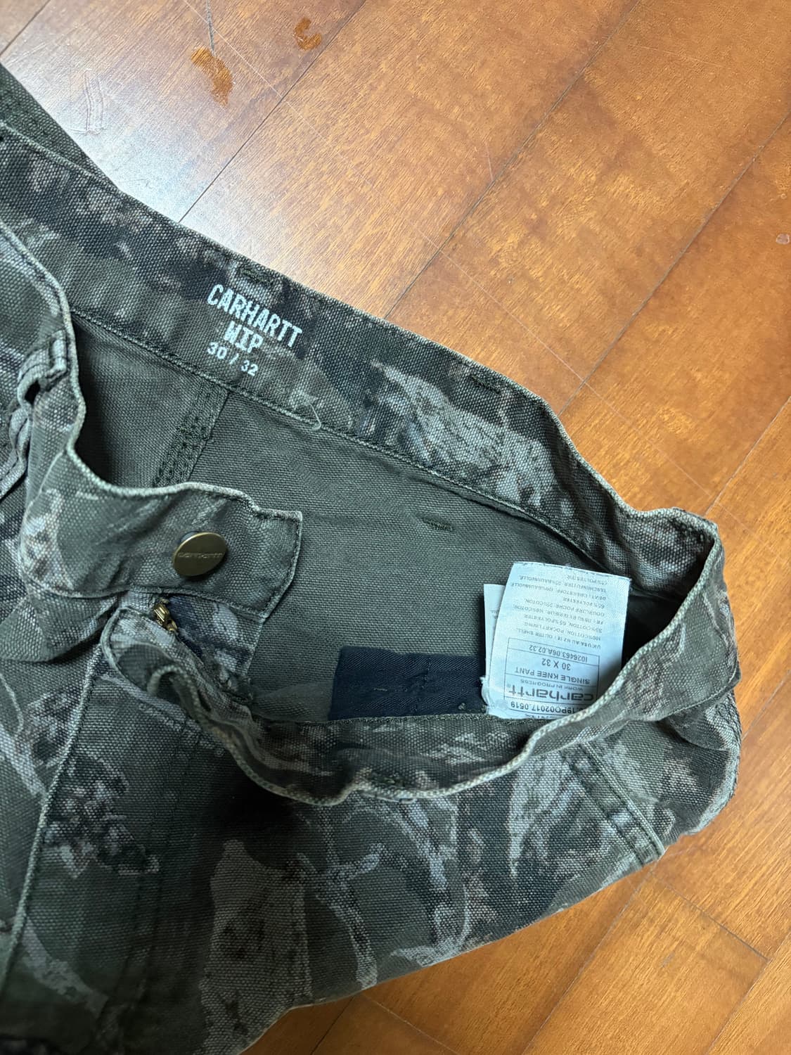 칼하트 싱글니 리얼트리 30x32 상품이미지4