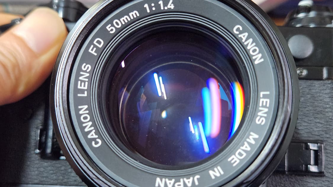 캐논 AE-1P 필름 카메라 + FD 50mm f1.4 렌즈 상품이미지4