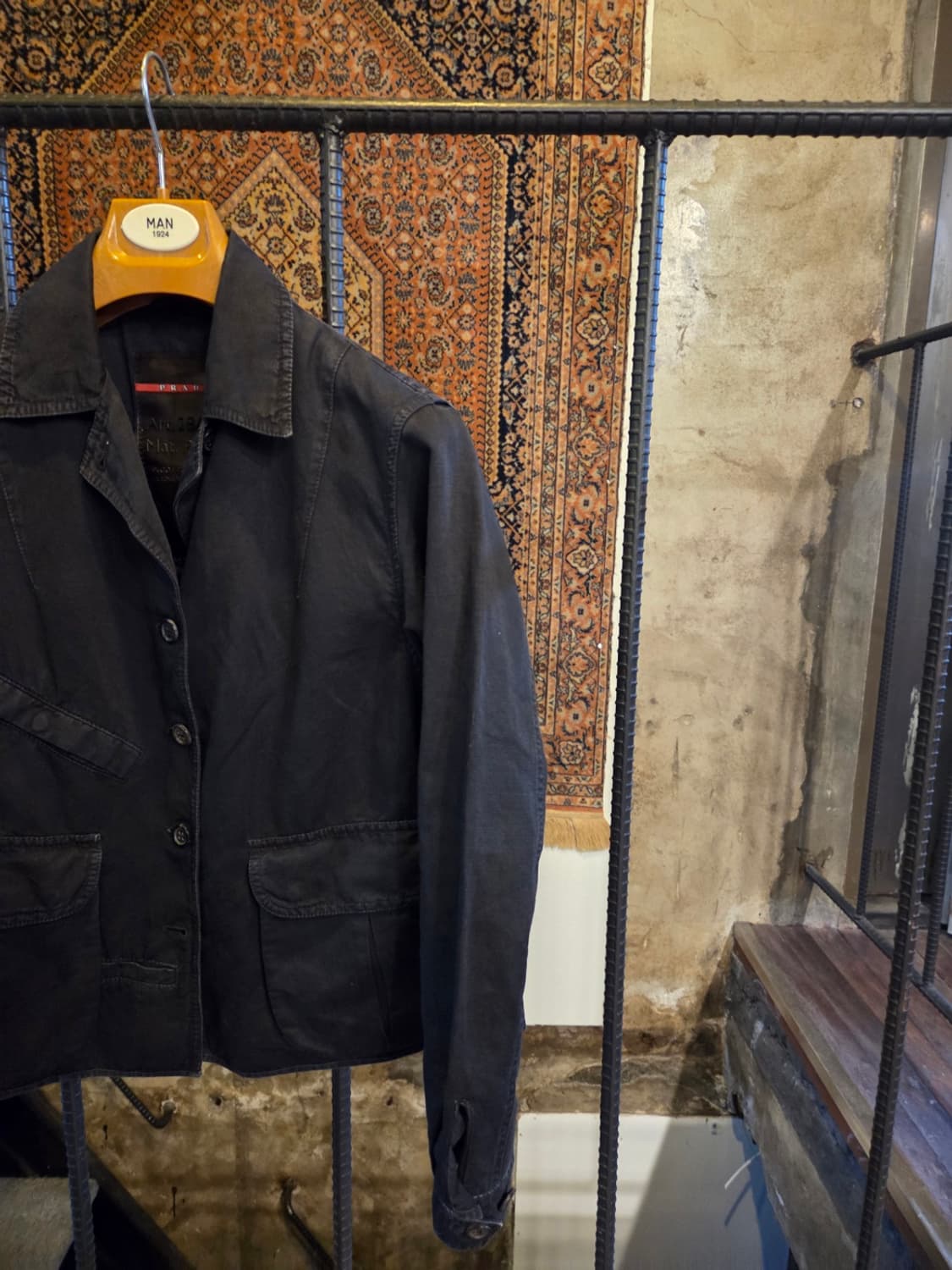 00'S 올드 프라다 유틸리티자켓  상품이미지4