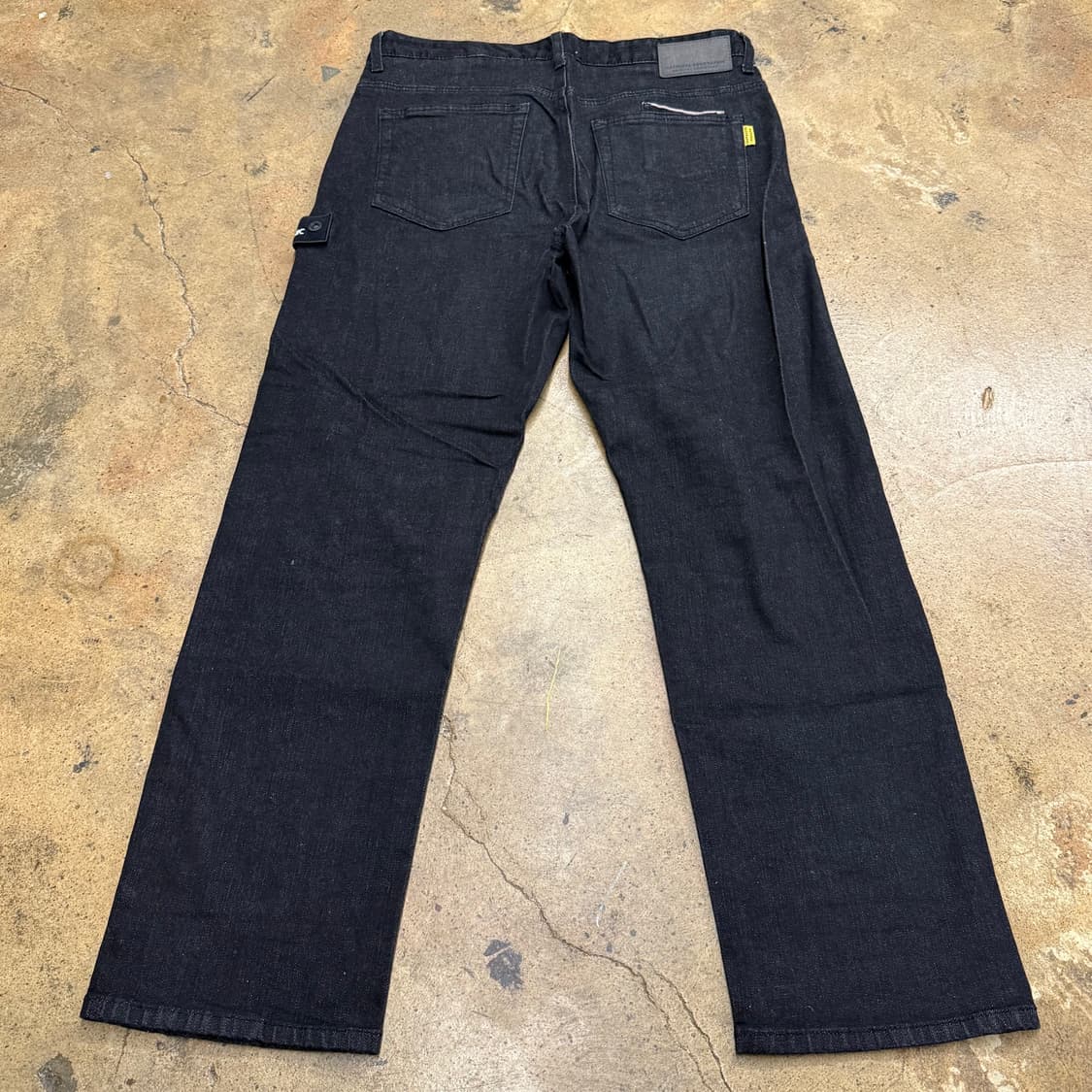 [정품/86] 내셔널지오그래픽 블랙 데님 바지 b17 상품이미지3