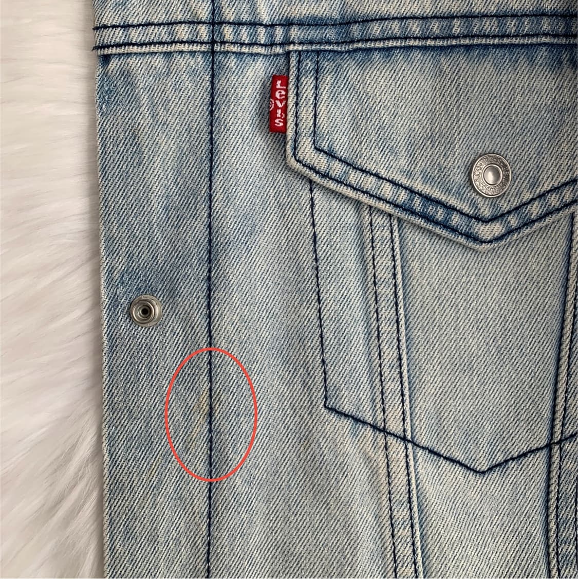 리바이스 Levi's 퀼팅 데님 자켓 1680 상품이미지10
