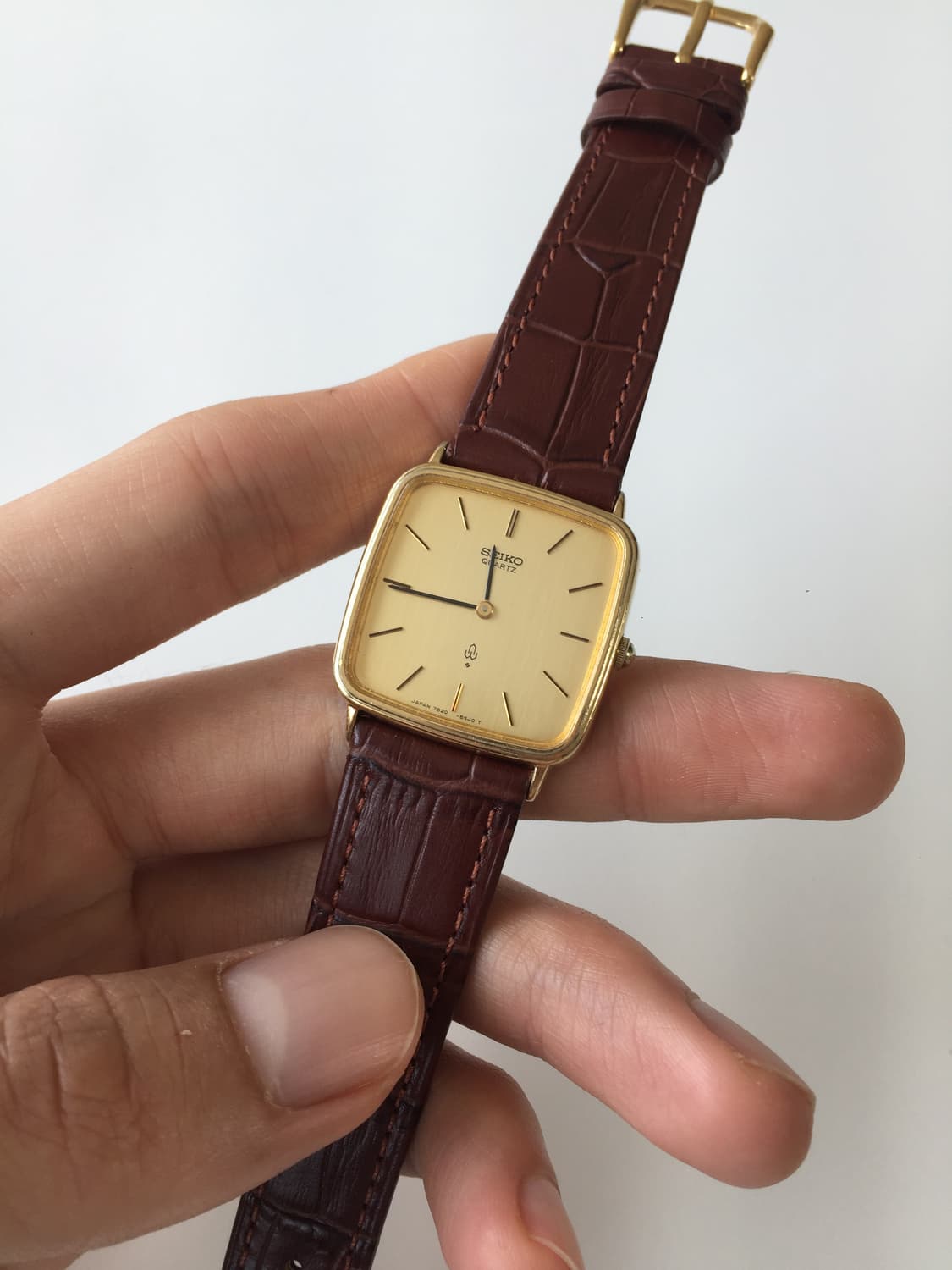 80s seiko chariot square quartz 상품이미지7
