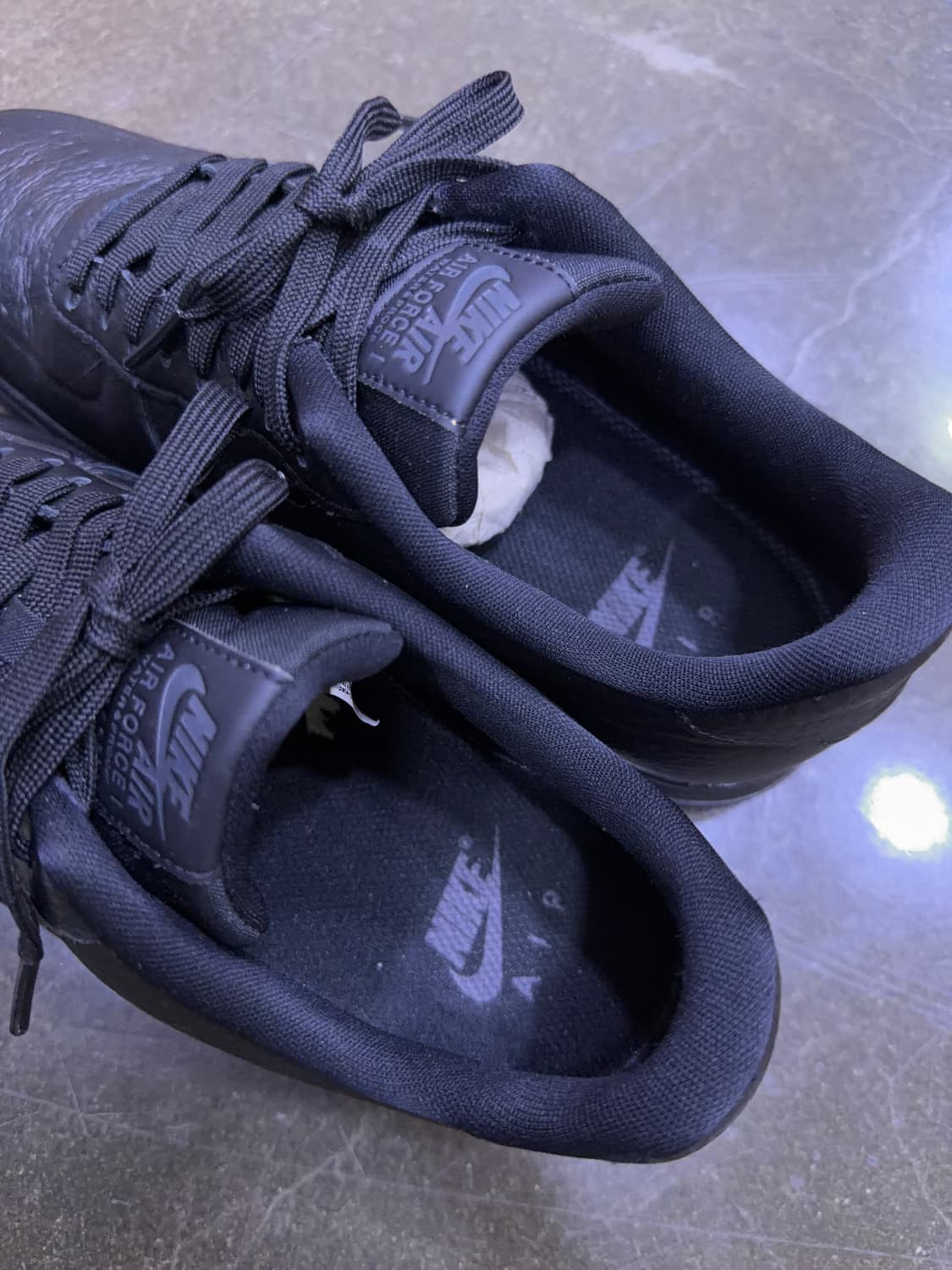 나이키 에어포스1 07 프로 테크 워터프루프 트리플블랙 280 상품이미지6