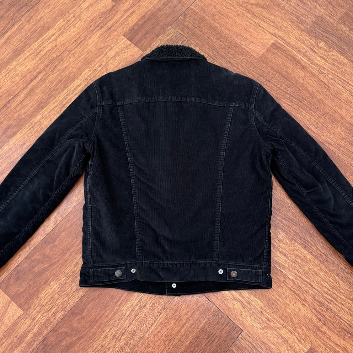 M 리바이스 블랙 코듀로이 덱 자켓  상품이미지2