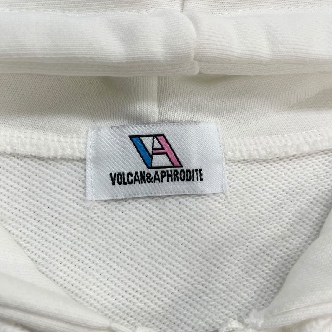 볼칸 Volcan 제패니즈 빈티지 트라이벌 후드집업 화이트 상품이미지3