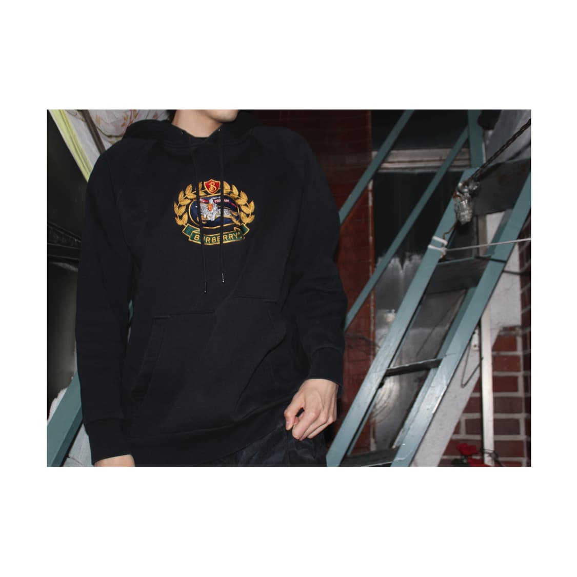 Burberry prorsum embroidered Hoodie 상품이미지2