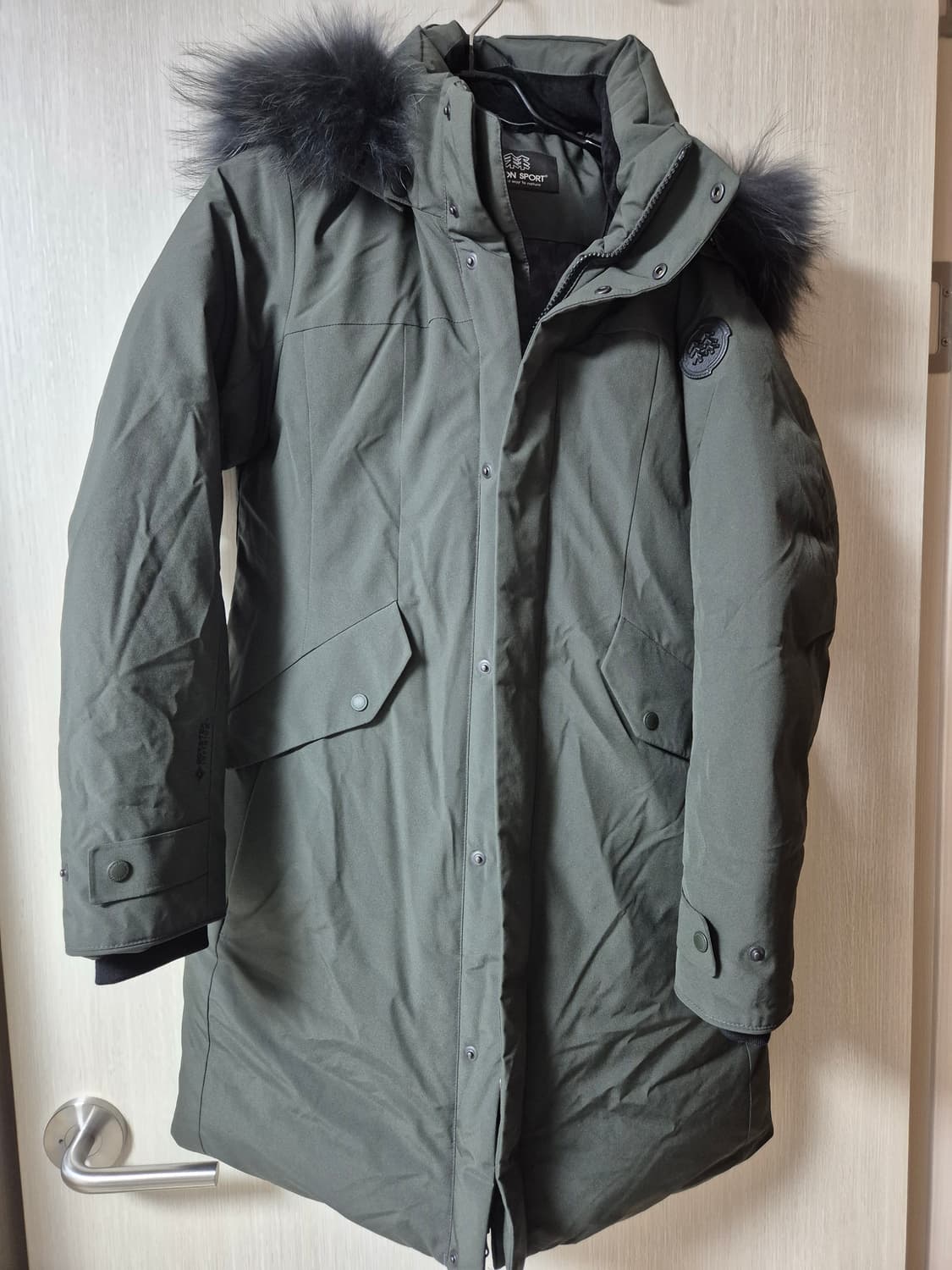 코오롱 안타티카 여성  구스 패딩 90 프리미엄구스 상품이미지2