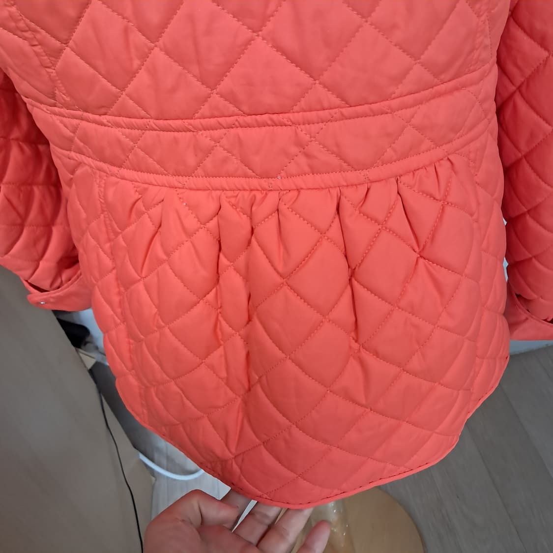 로렌랄프로렌 퀼팅 자켓 경량패딩M 66~77(상태최상) 상품이미지6