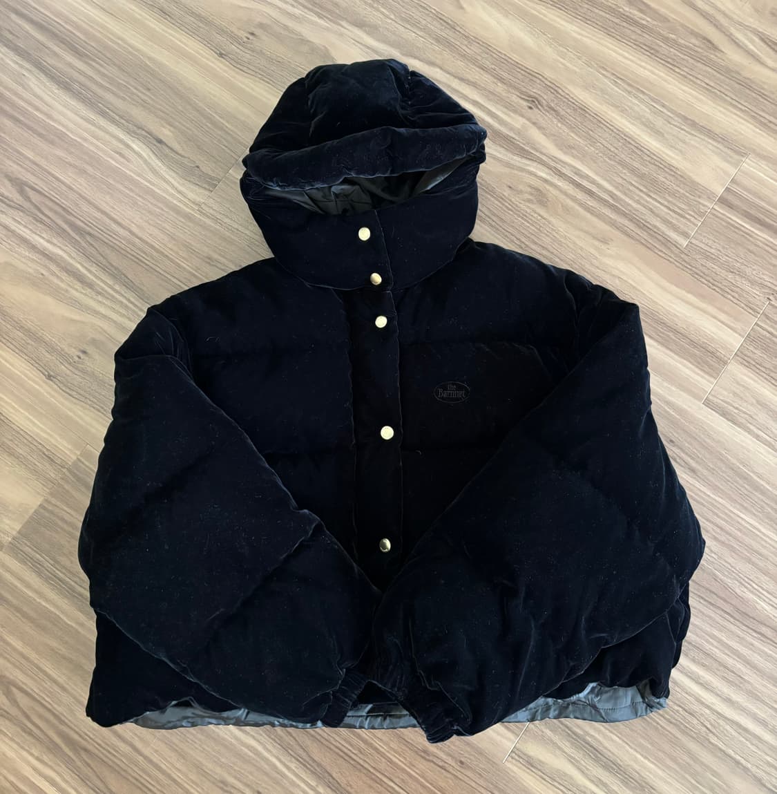 더바넷 벨벳 패딩 상품이미지2