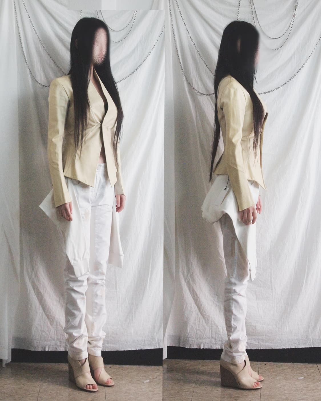 3.1 필립 림 디스트로이드 그런지 도킹 데님팬츠 상품이미지1