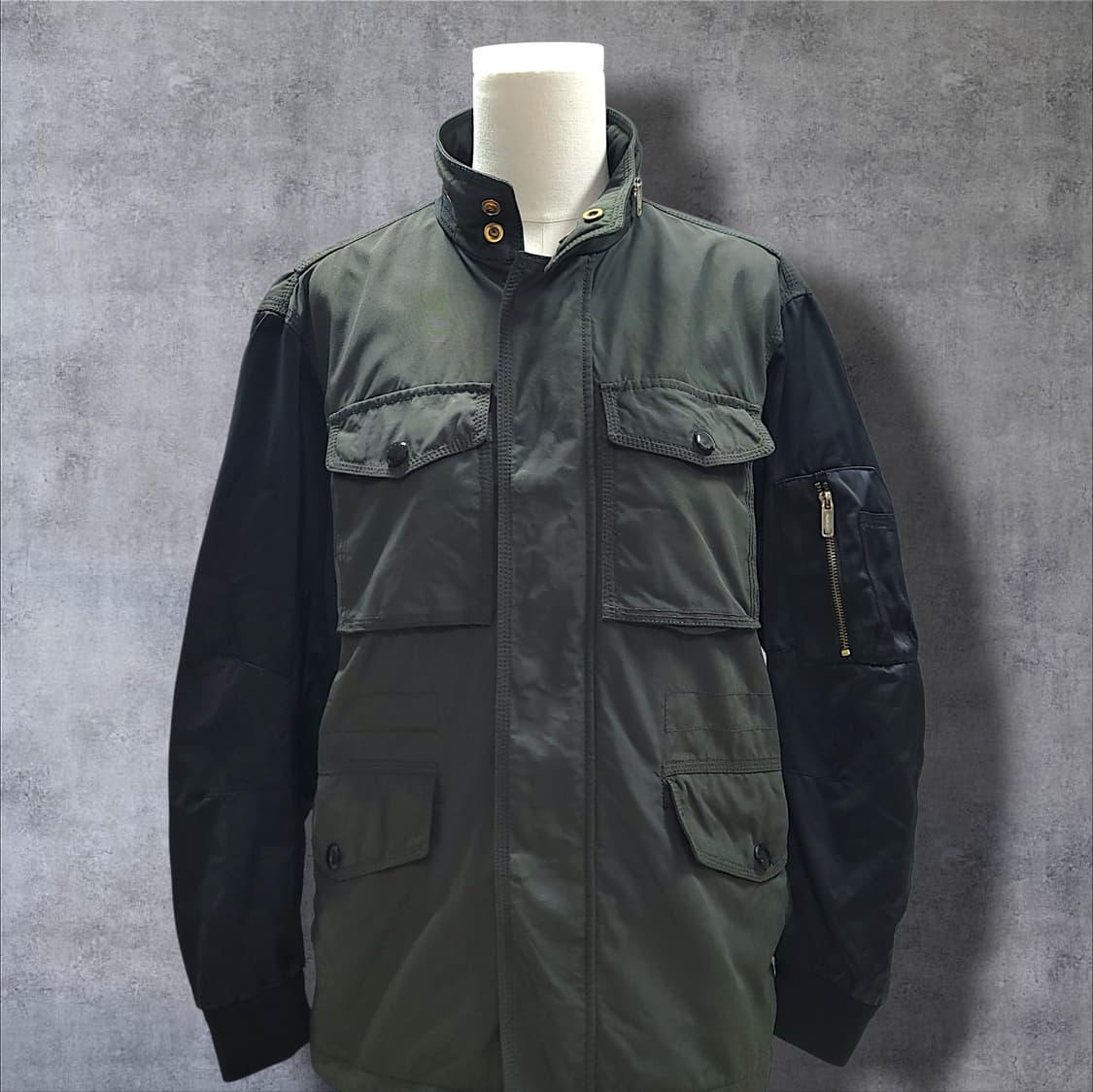 [95] 커스텀멜로우 카키 유틸리티 야상 자켓 상품이미지3