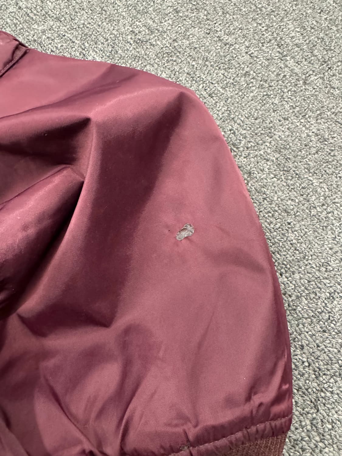 L)MIL-TEC 빈티지 버건디 MA-1 항공점퍼 상품이미지5