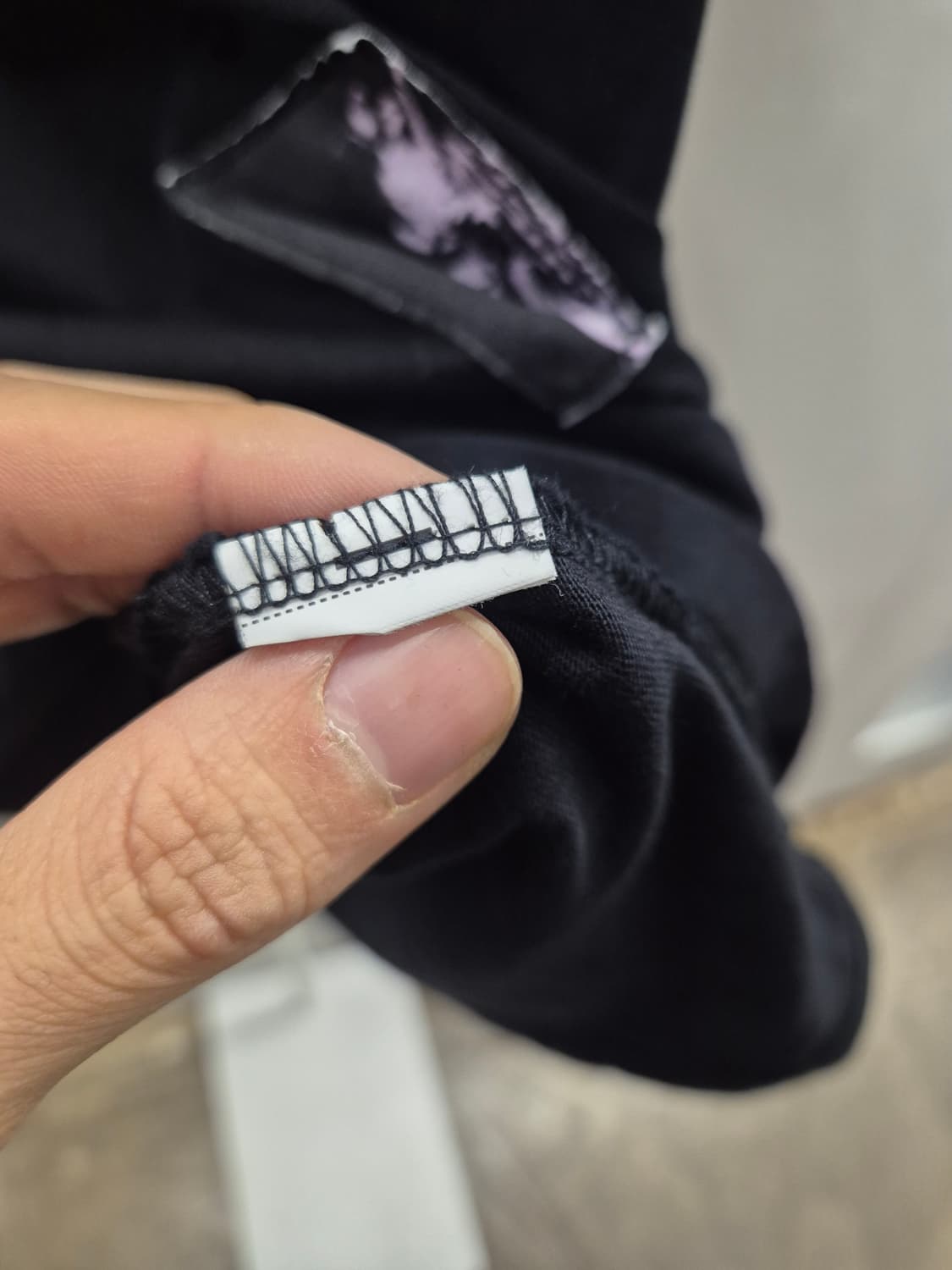 ZARA X Andersson Bell 블랙 패치 티셔츠 L 상품이미지8