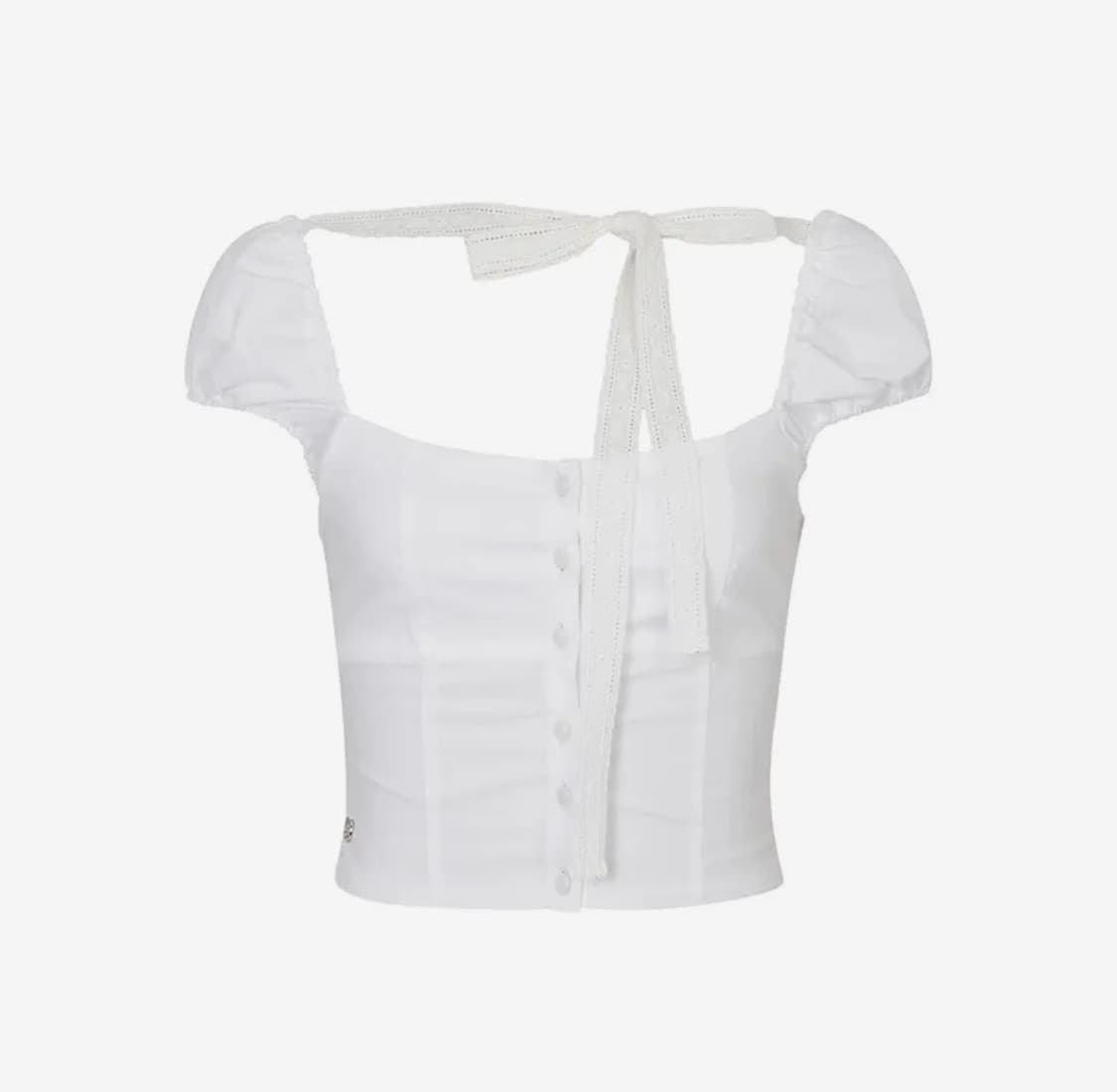  WENDY RIBBON BLOUSE white 상품이미지1