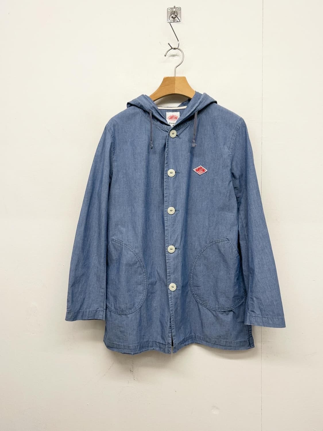 DANTON (단톤) 후드 샴브레이 자켓 상품이미지1