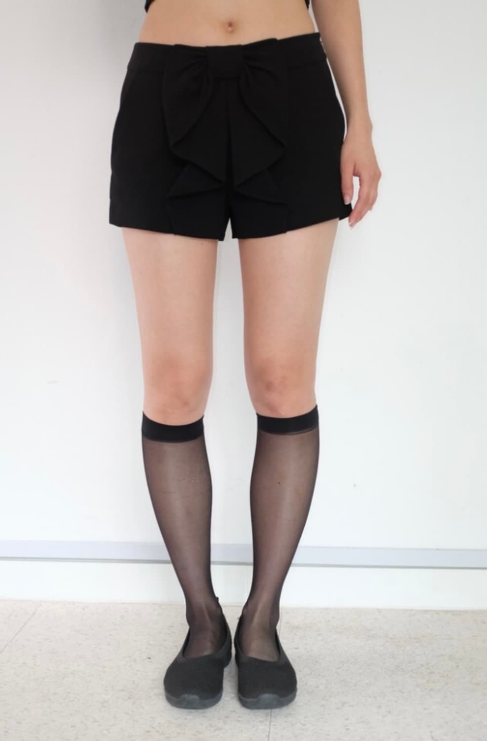 마쥬 Maje ribbon pants 리본 반바지 디테일 상품이미지4
