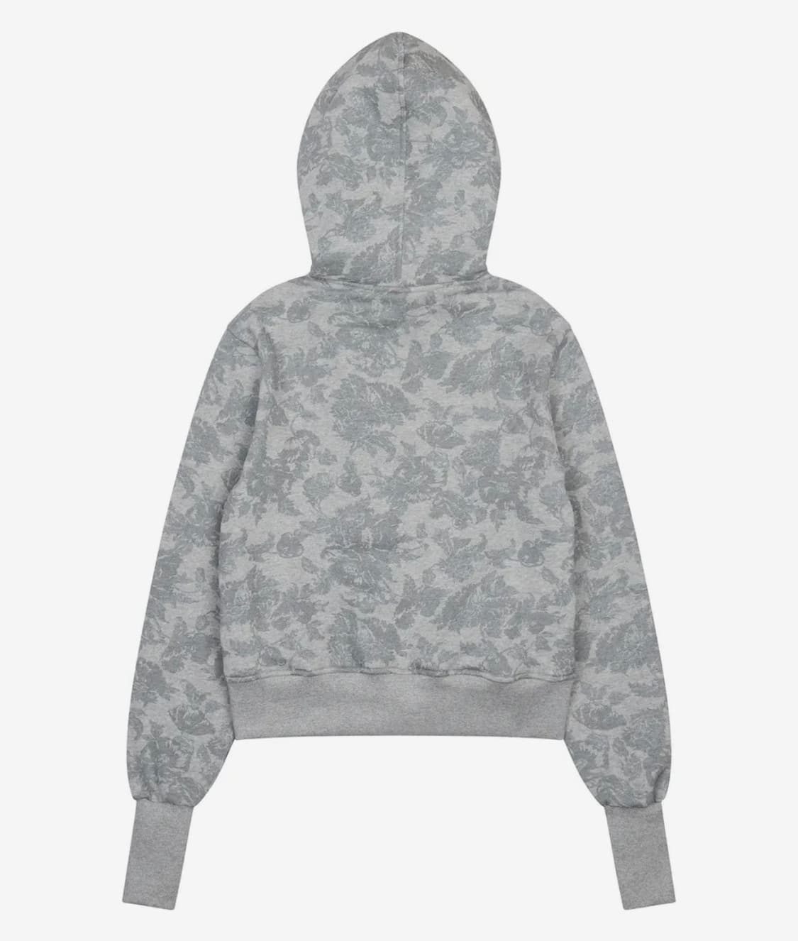 러브이즈트루 퍼 후드집업 라이트 그레이 상품이미지2