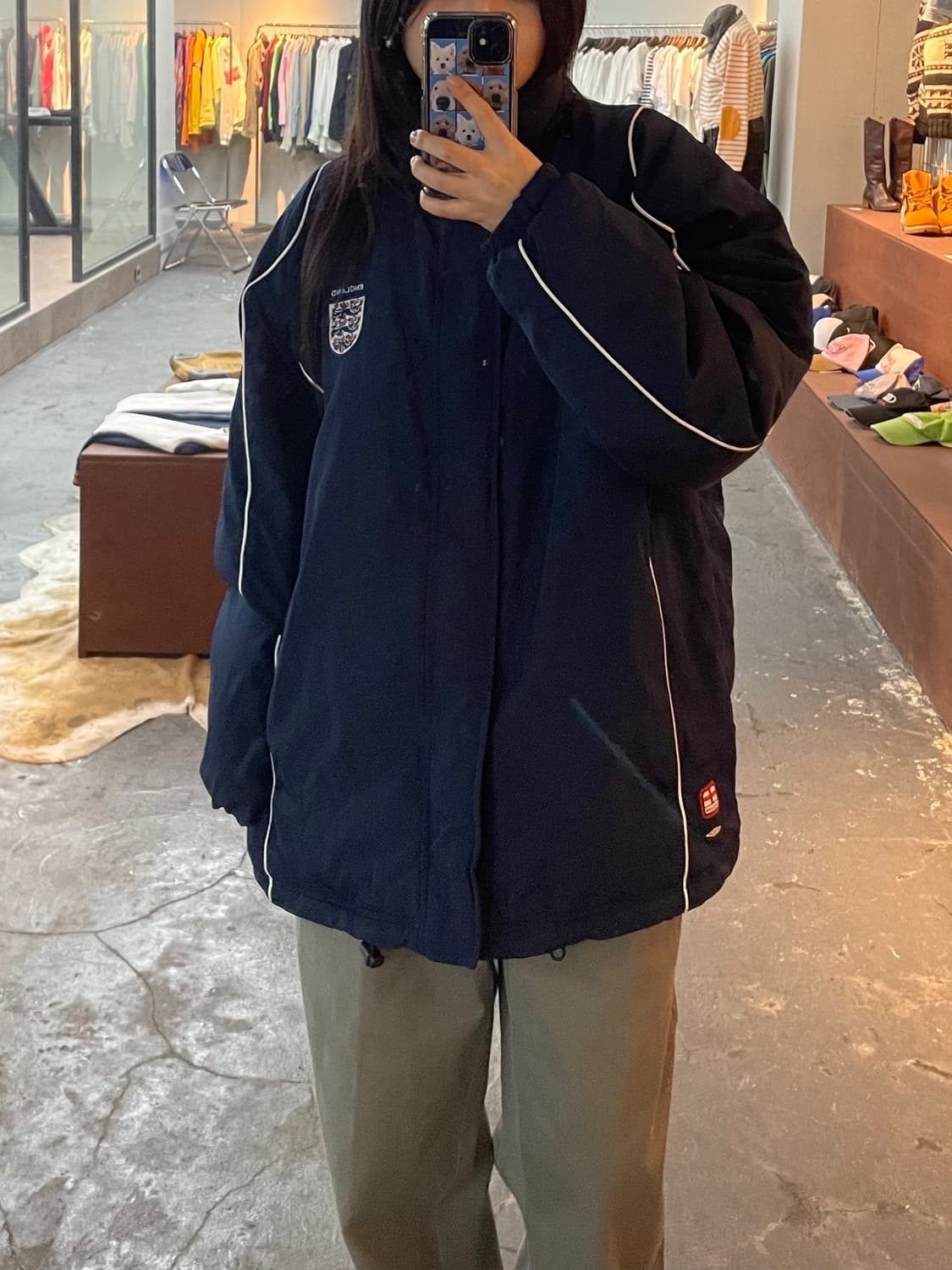 엄브로 잉글랜드 대표팀 자켓 H401 상품이미지1