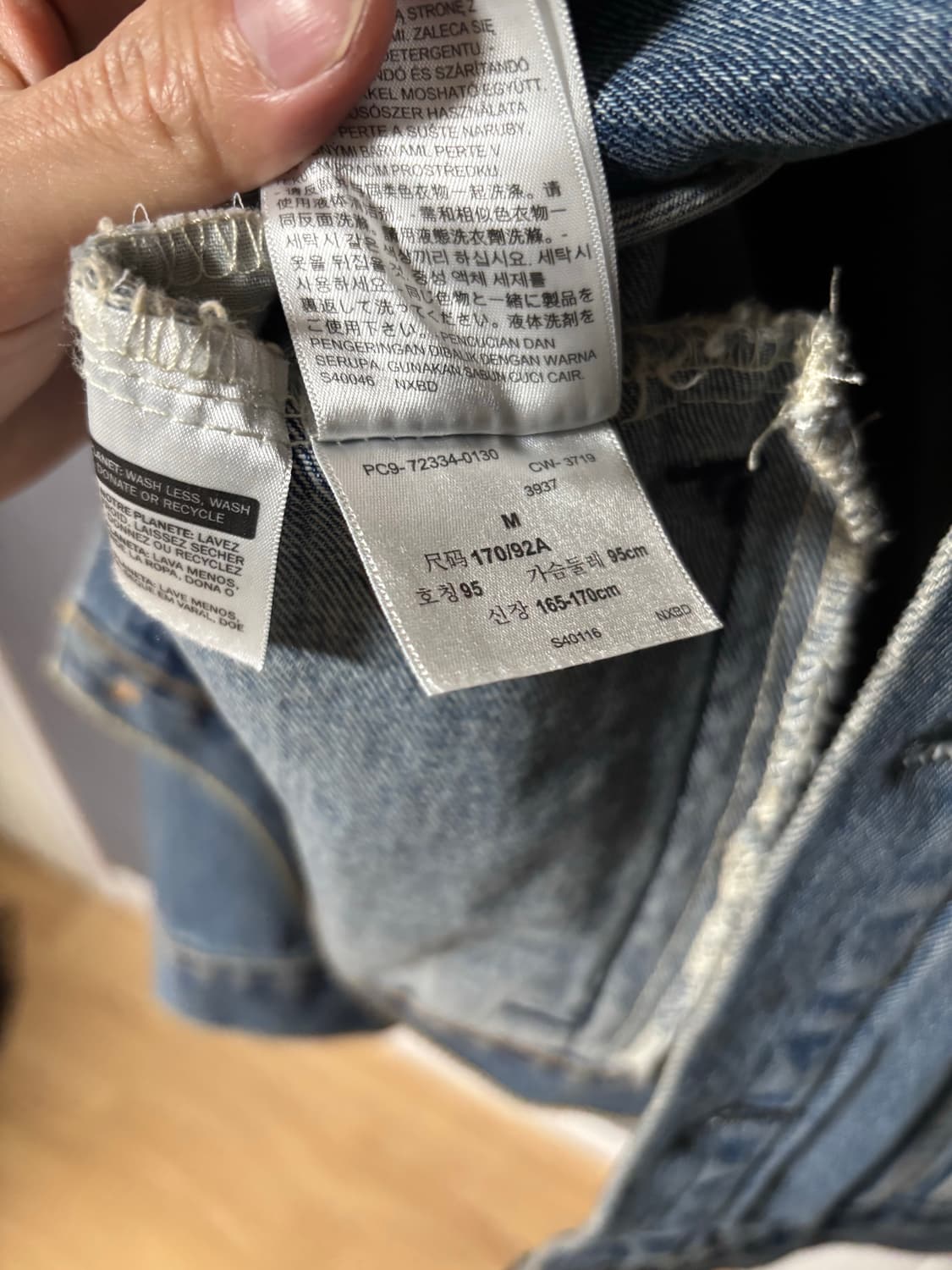 (M) 리바이스 타입3 중청 트러커 상품이미지3