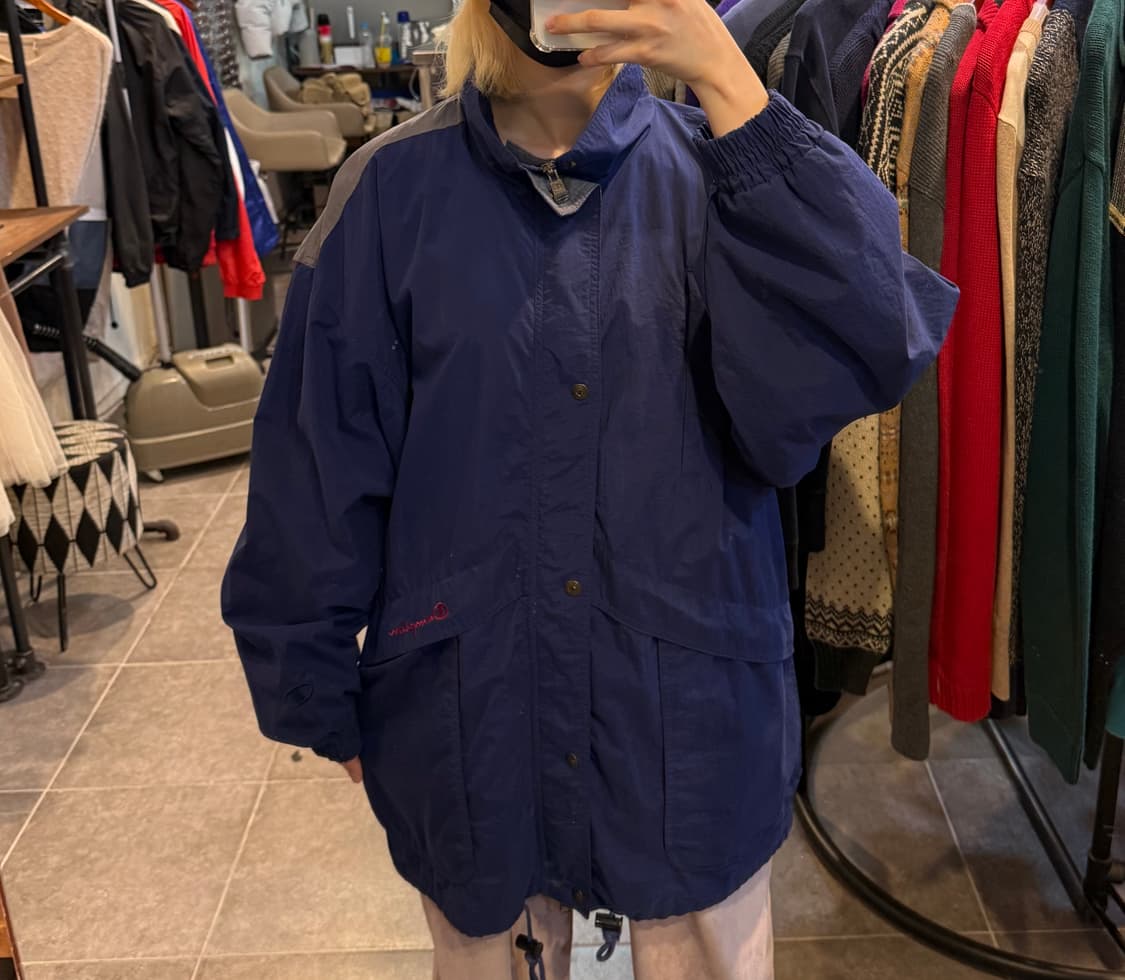 [NO.9] Champion 네이비 바람막이 상품이미지4