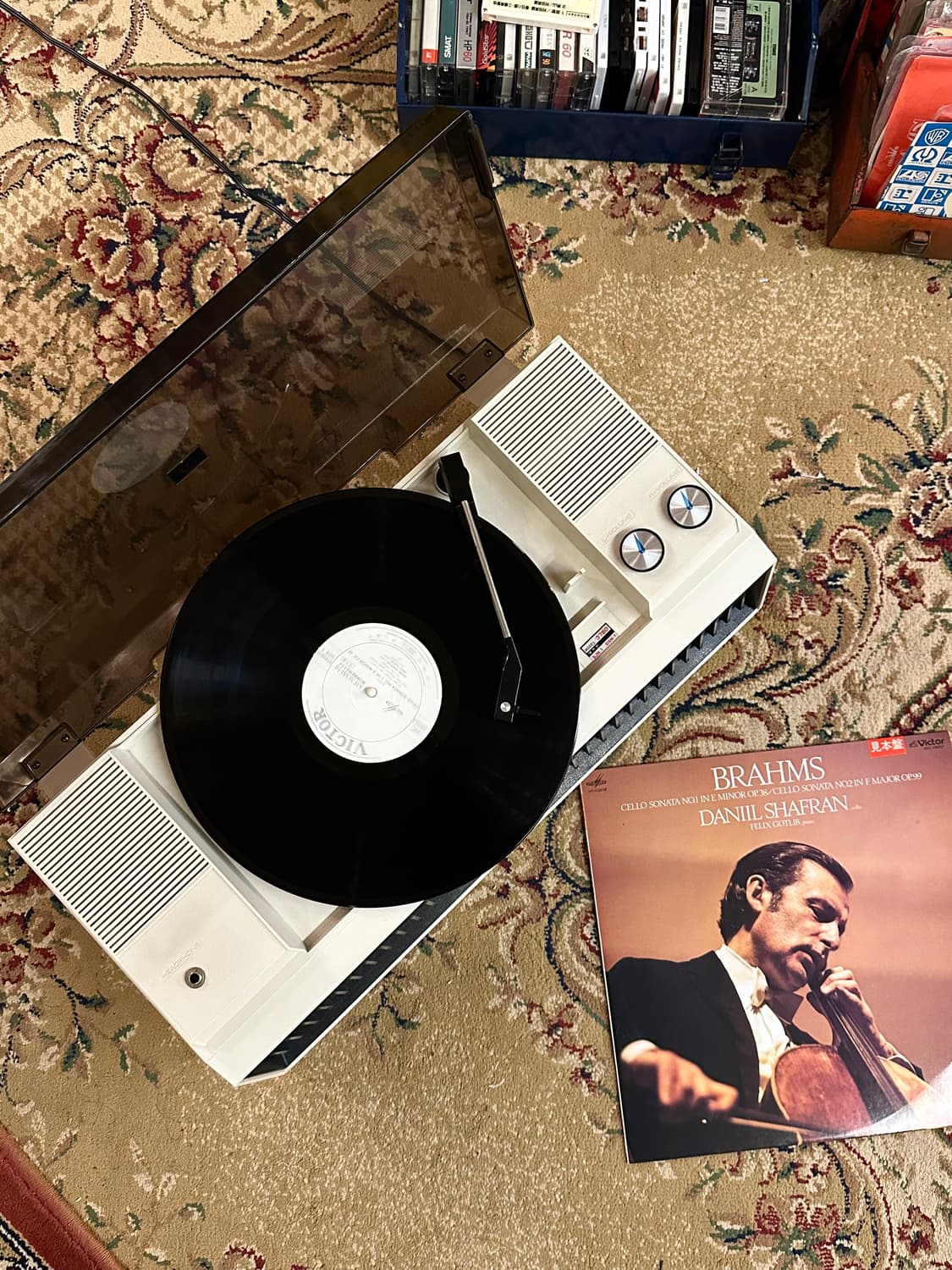 1970s 콜롬비아 진공관 앰프 스테레오 턴테이블 상품이미지6