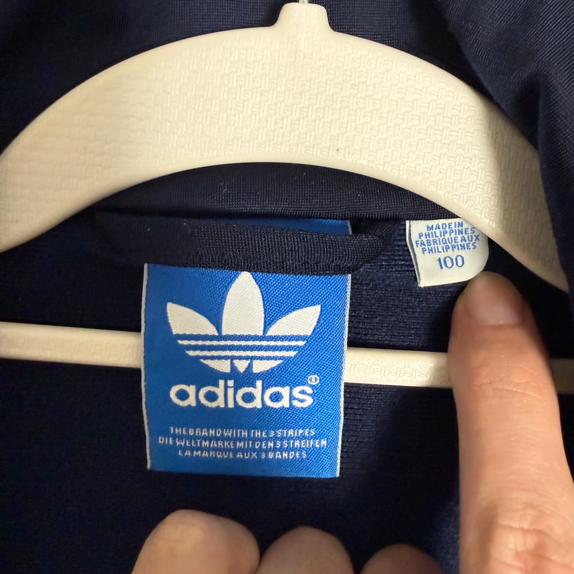 아디다스 파이어버드 져지 네이비 100 트랙탑 상품이미지3