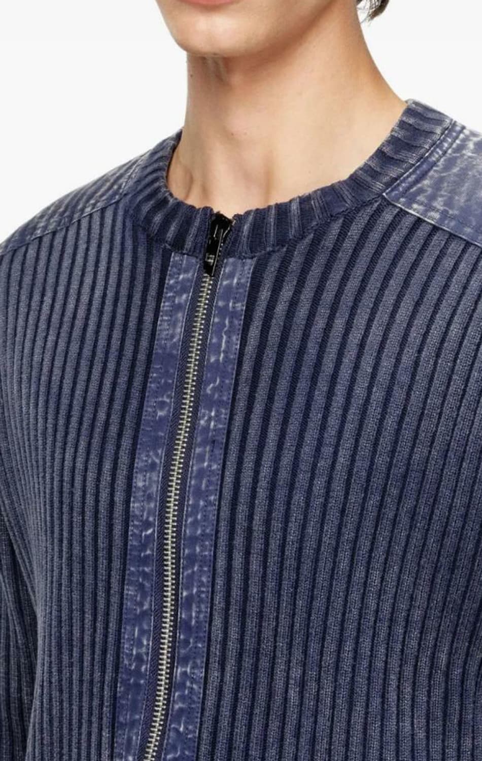 DIESEL 25FW 디젤 골지 집업 가디건  상품이미지3