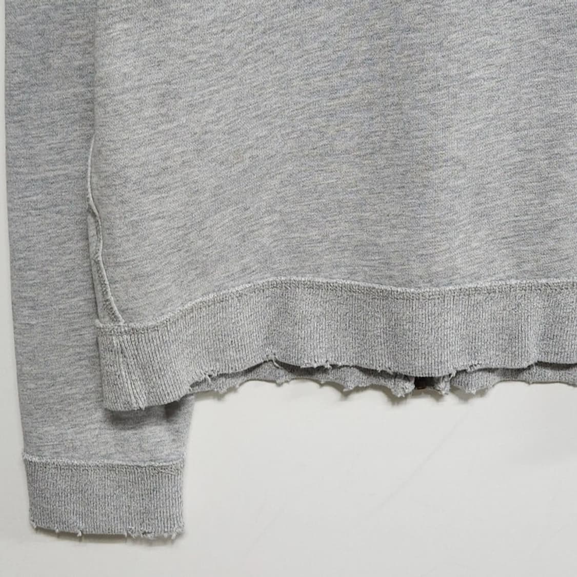 100 아베크롬비 기모 후드집업 그레이 로고 자수 캐주얼 상품이미지8