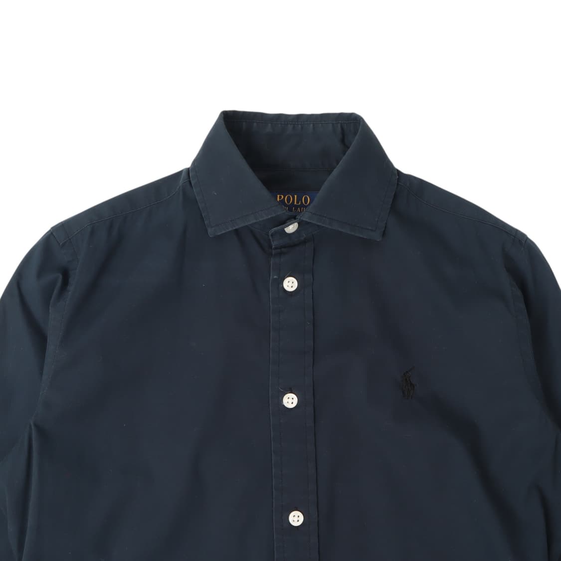 폴로 랄프로렌 우먼스 네이비 코튼 셔츠 상품이미지2