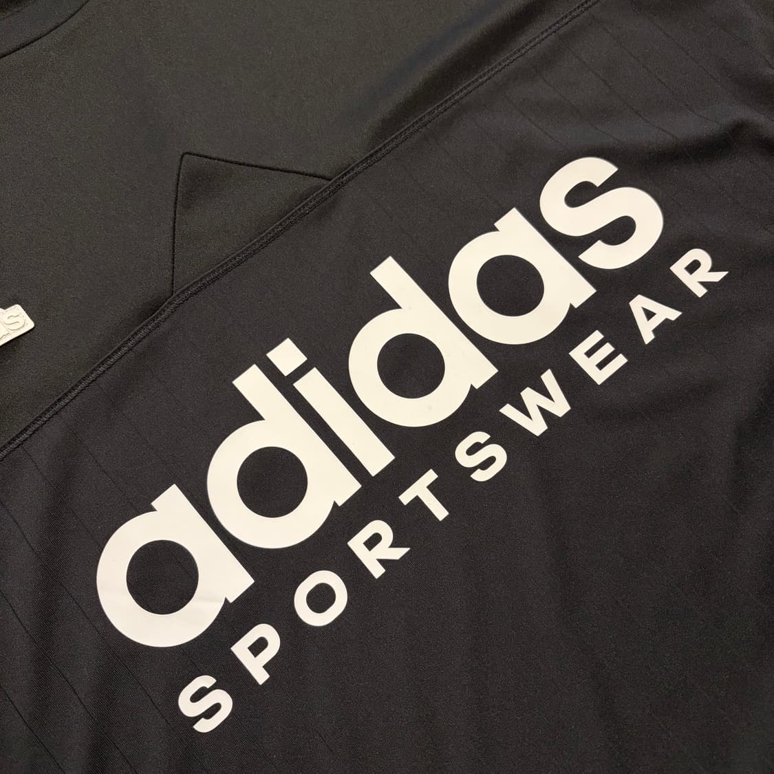 [2XL] 아디다스 티노 블랙 삼선 반팔 티셔츠 D470 상품이미지5