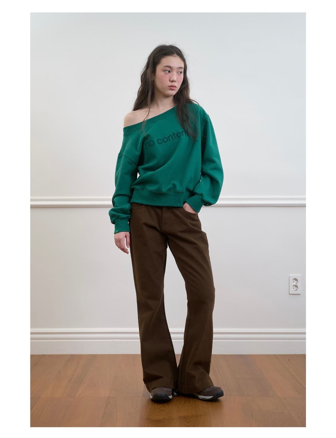 노컨텐츠 부츠컷 팬츠 상품이미지2