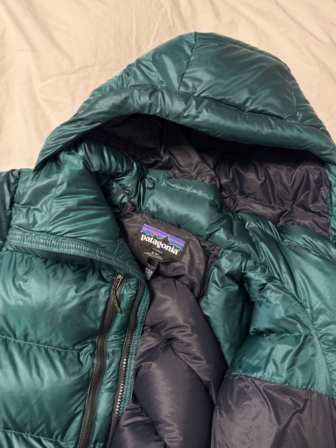 파타고니아 피츠로이 패딩 그린 S 상품이미지2