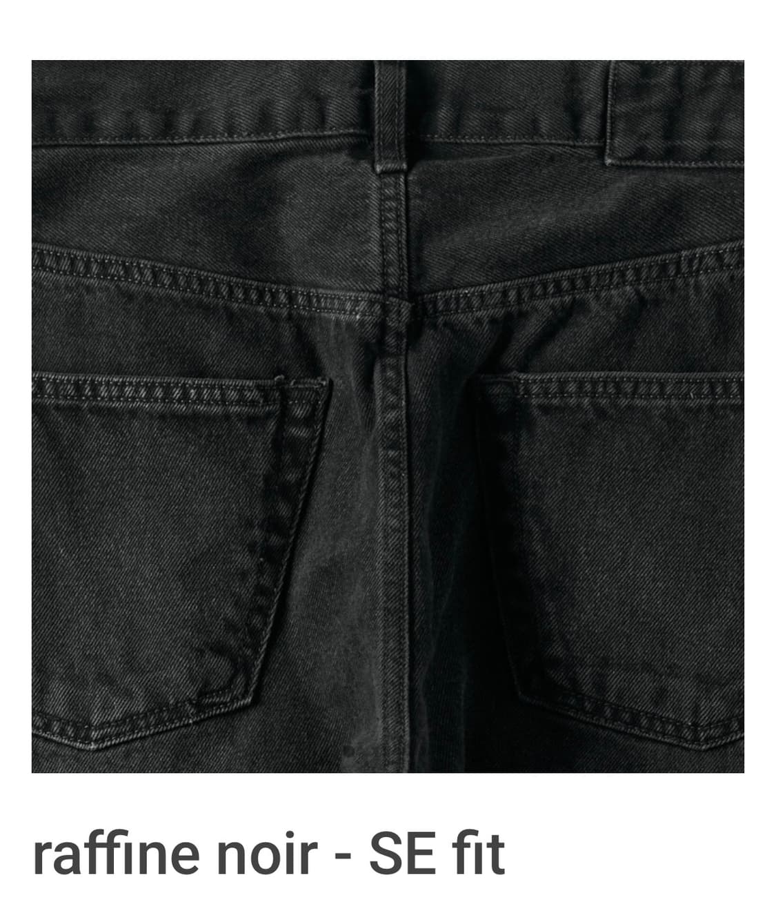 mer raffine noir - SE fit 상품이미지1