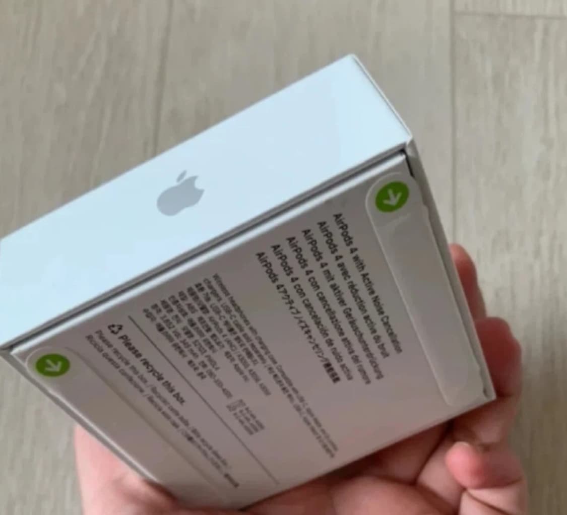 에어팟 4 anc(노이스캔슬링) 미개봉 상품이미지2