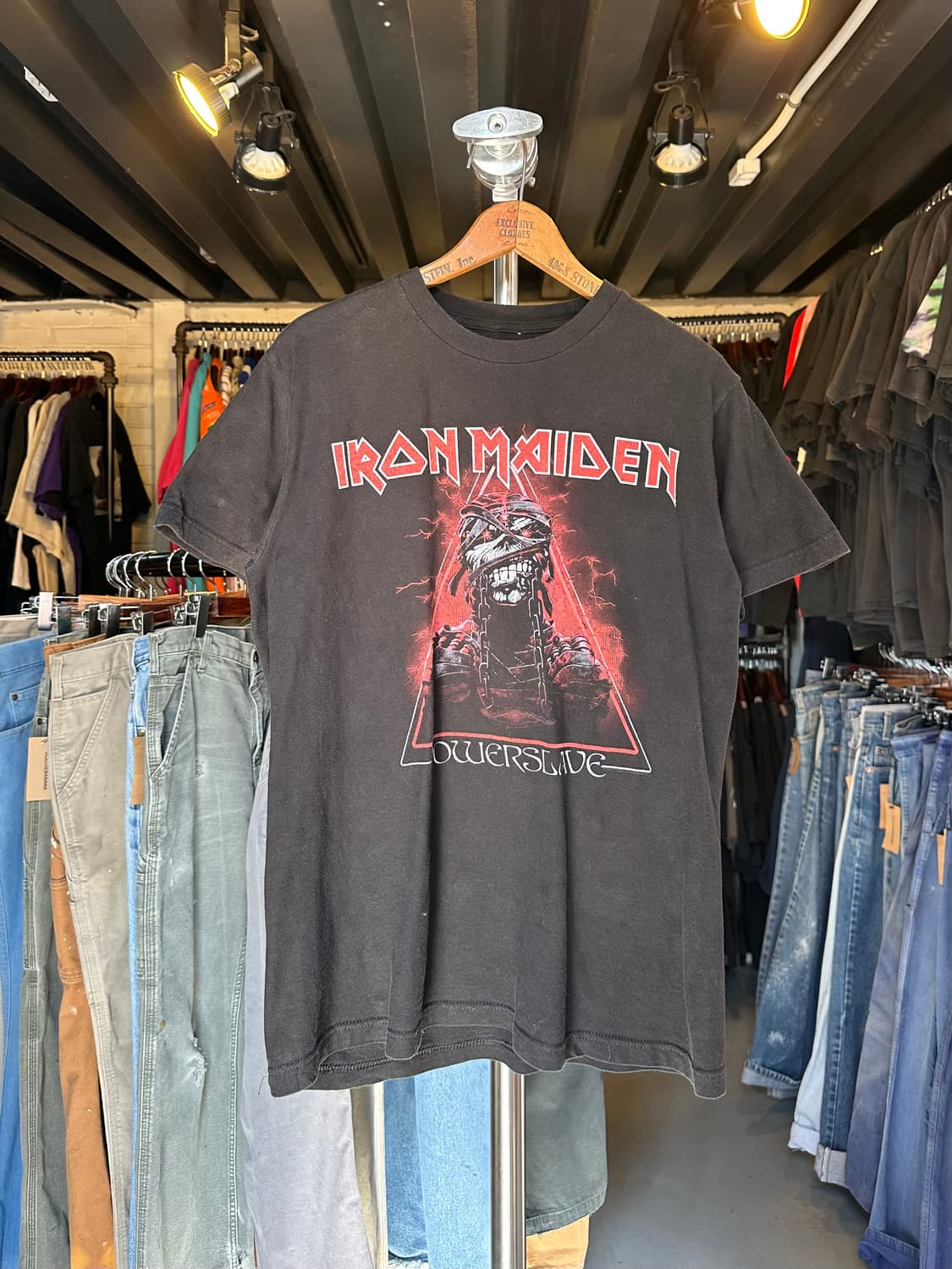 아이언 메이든 Iron Maiden 락밴드 프린팅 티셔츠 상품이미지1