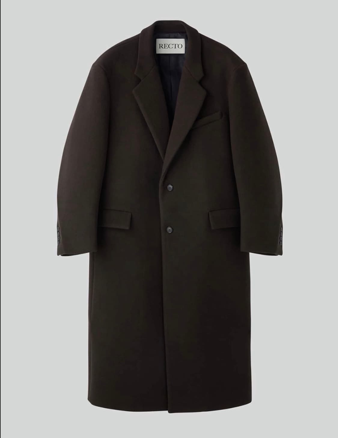 [렉토] 타즈마니아 타스마니아 코트 다크브라운 S 상품이미지2