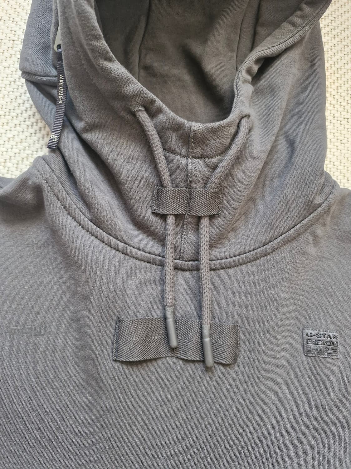 지스타로우 포켓 디테일 루즈 후드티 L 상품이미지1