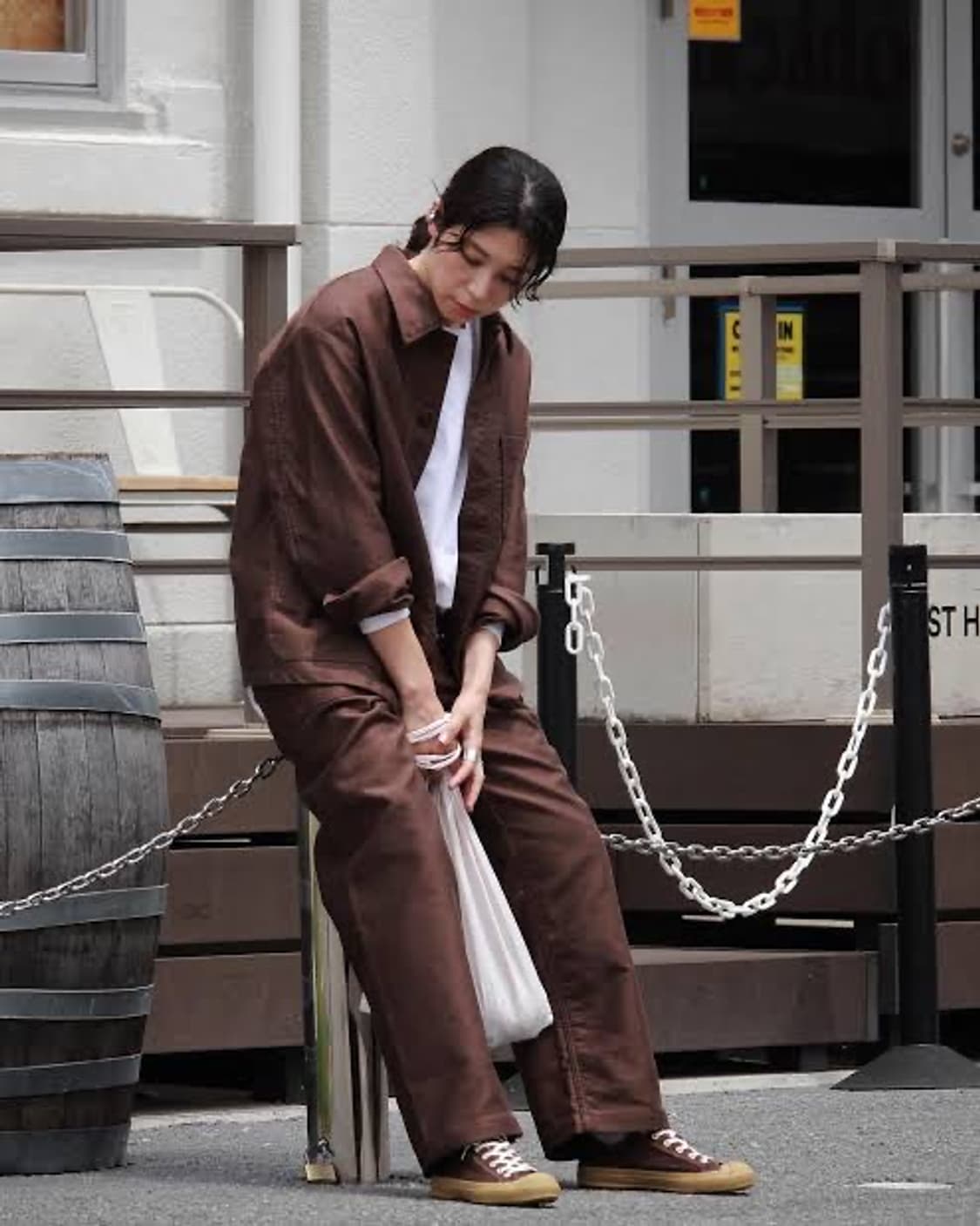 나나미카 몰스킨 프렌치 워크 셋업 상품이미지1