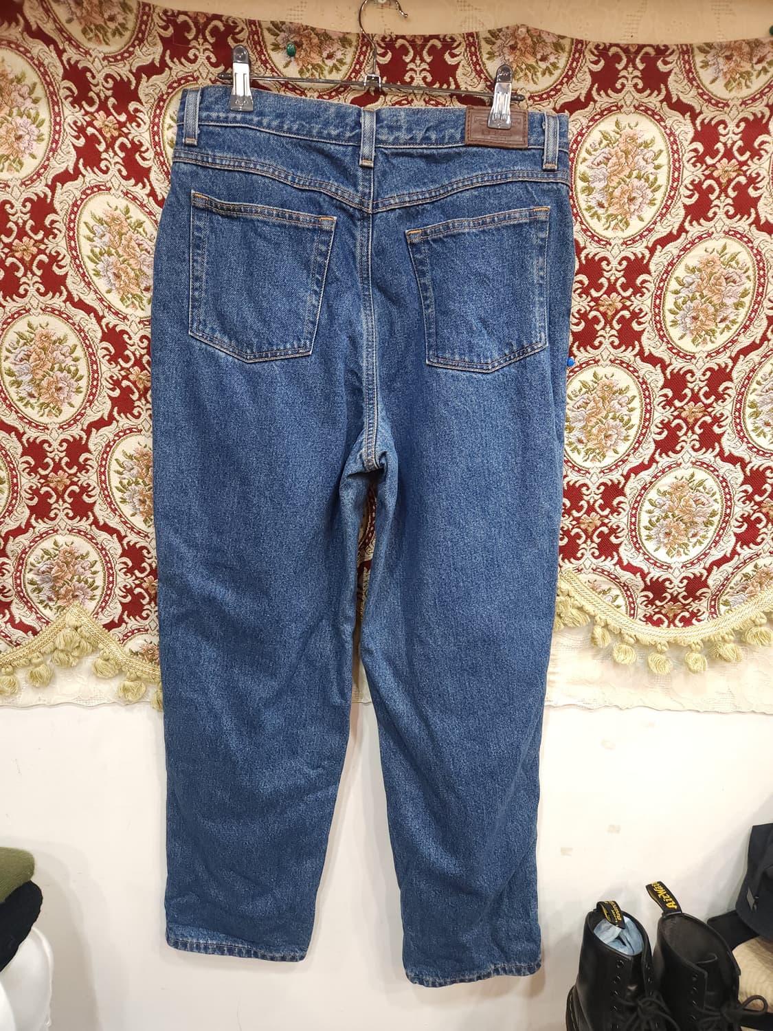 엘엘빈 릴렉스핏 플란넬체크 안감 데님팬츠

 상품이미지7