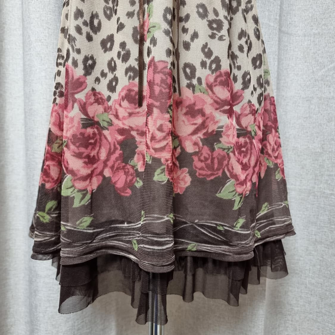 엑시즈팜 딸기초코 원피스 미디움 (55-날씬66) 새상품 상품이미지4