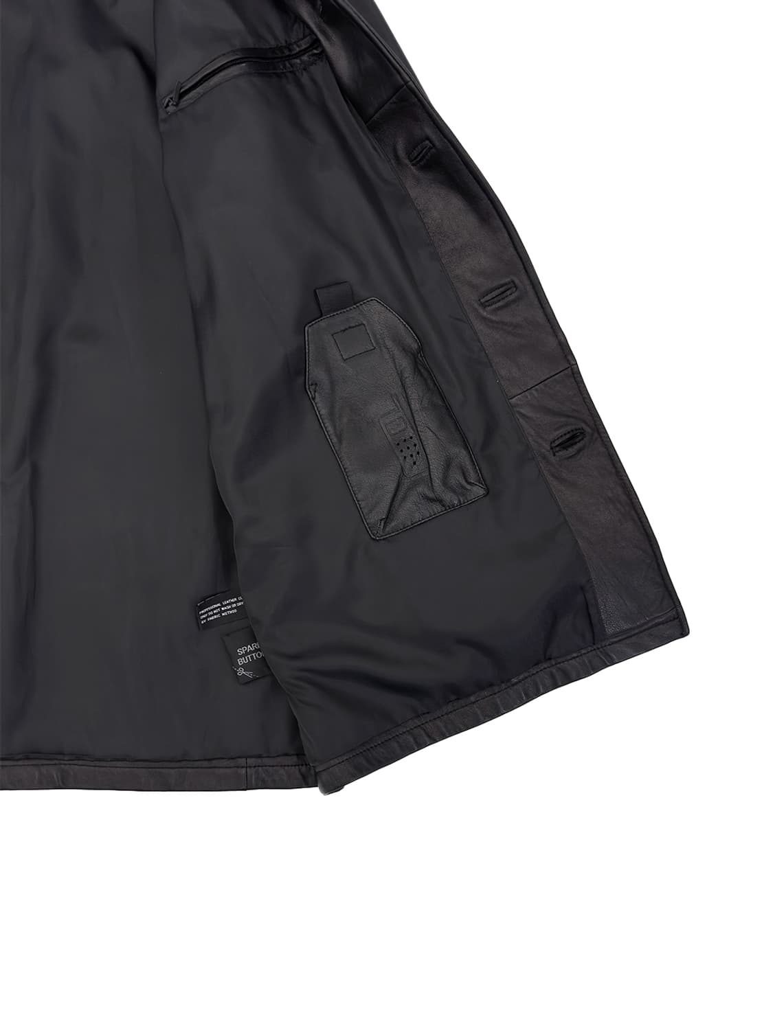 Roundtree&Yorke Leather Car Coat/ Xl 상품이미지7