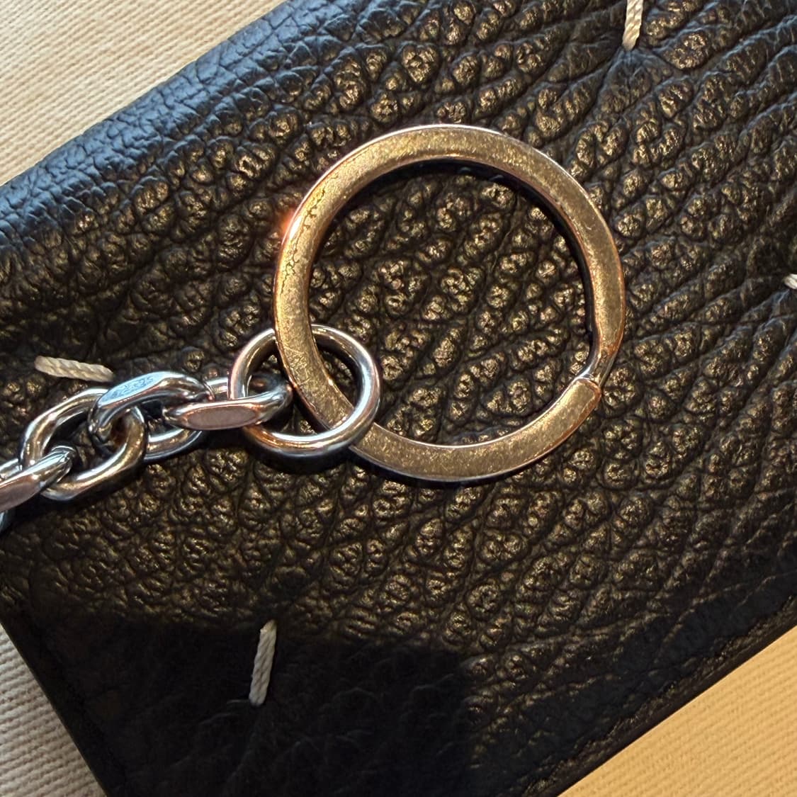 메종 마르지엘라 키링 지갑 블랙 상품이미지4