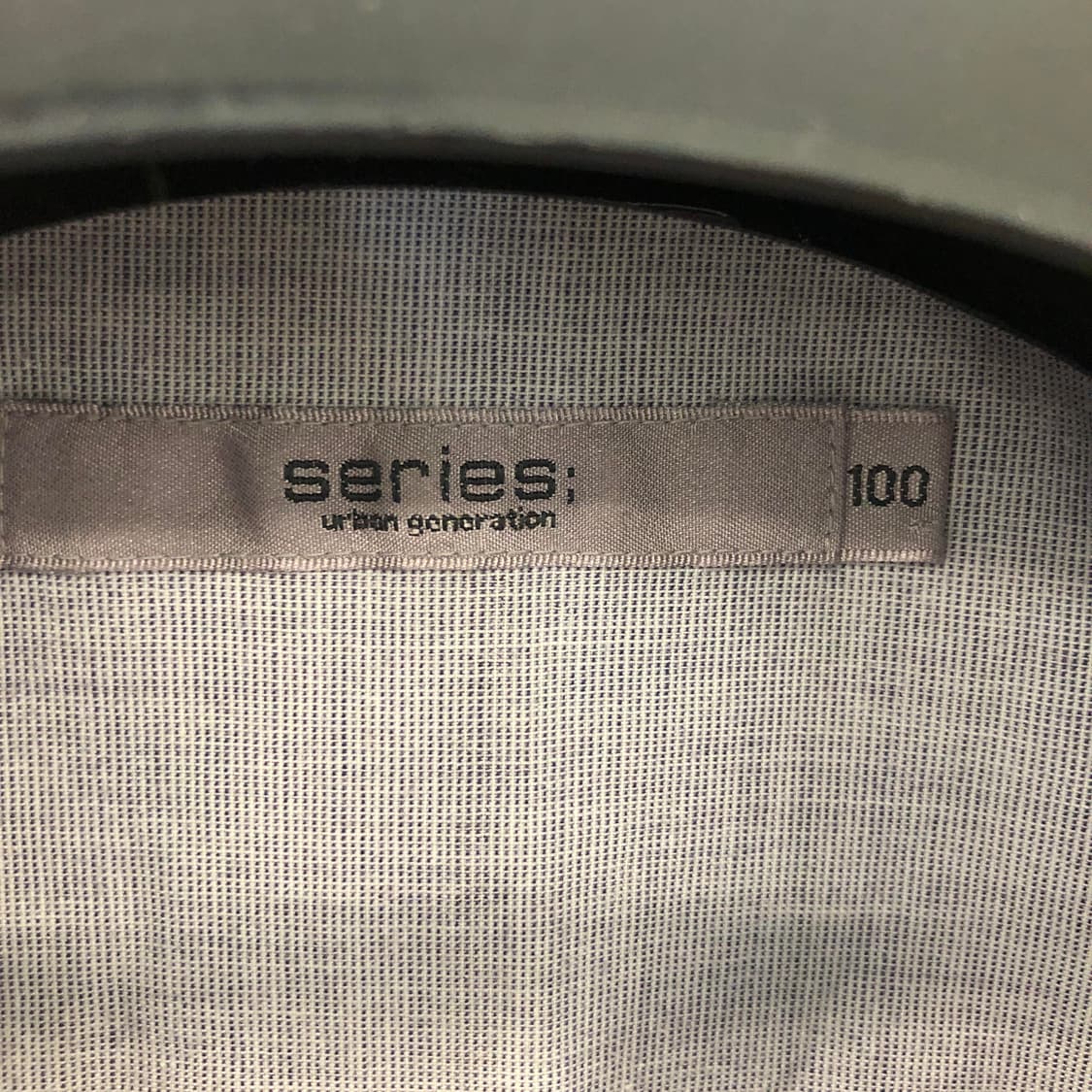 시리즈 자수로고 하계코튼 패턴셔츠 95-100 상품이미지5