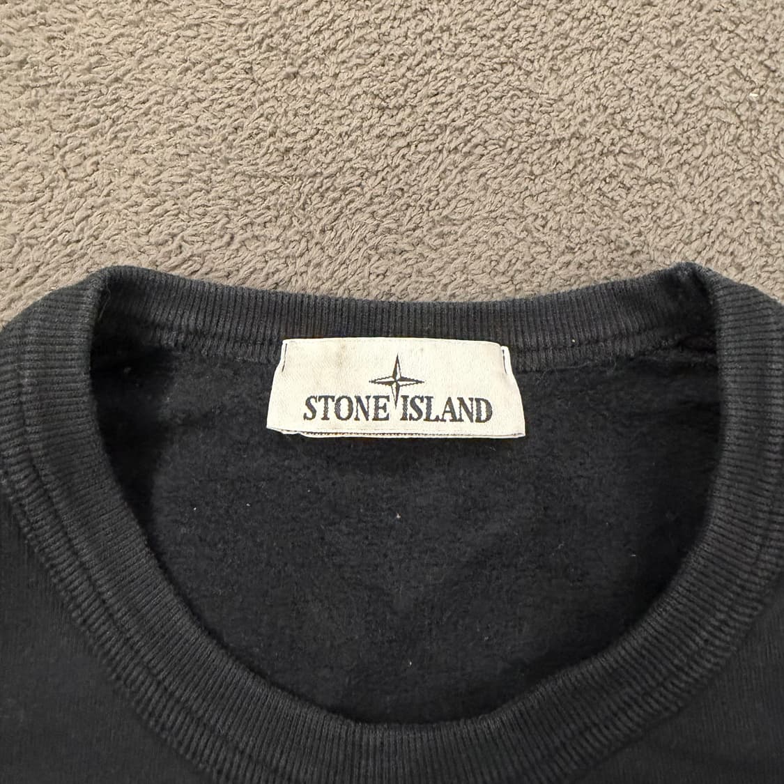 [정품/M] 스톤아일랜드 코튼 플리스 크루넥 와펜 맨투맨 상품이미지5